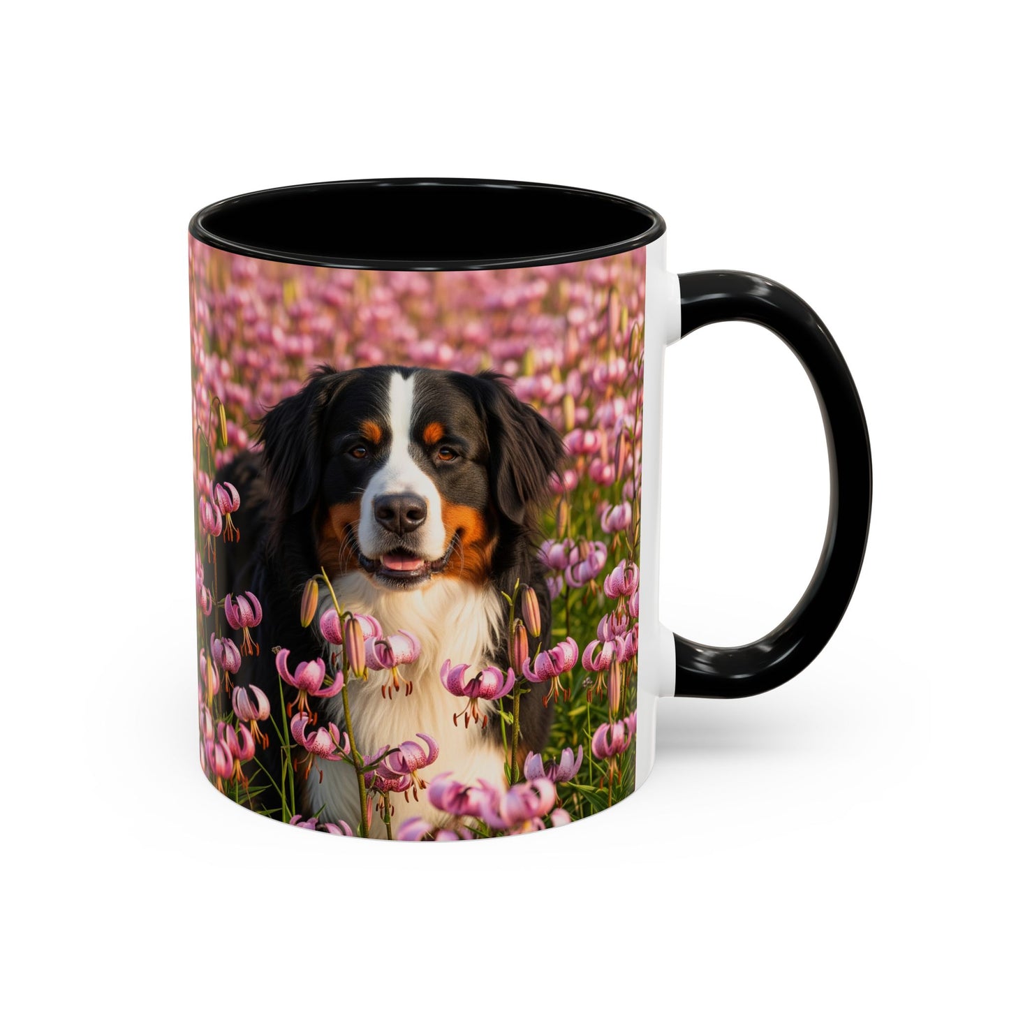 Bernese Mountain Dog Accent Coffee Mug - Perfect Gift for Dog Lovers