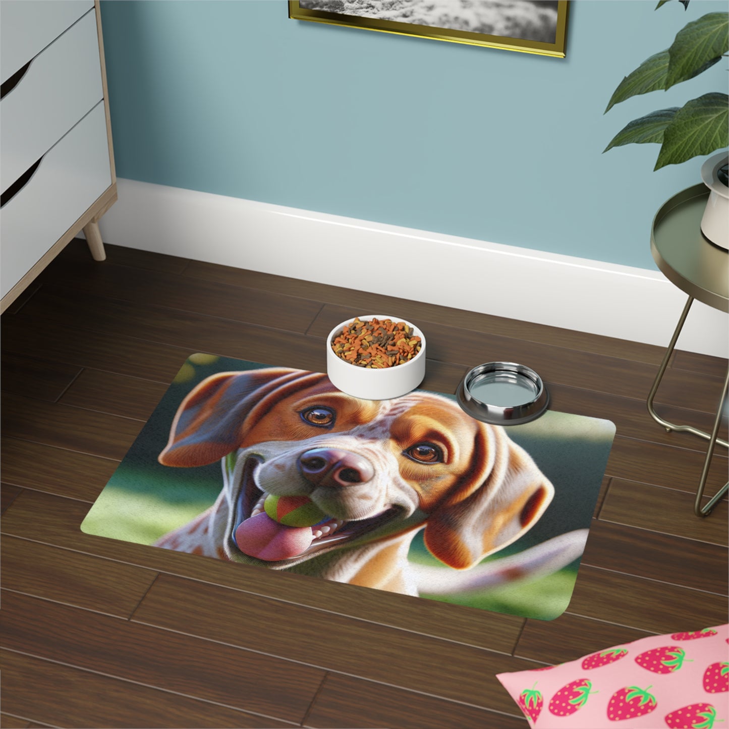Pet Food Mat (12x18) - Braque St. Germain