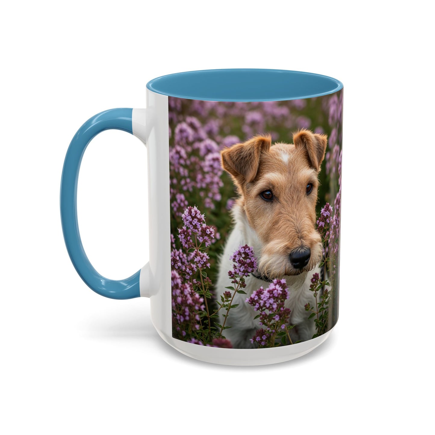 Fox Terrier Accent Coffee Mug - Perfect Gift for Dog Lovers