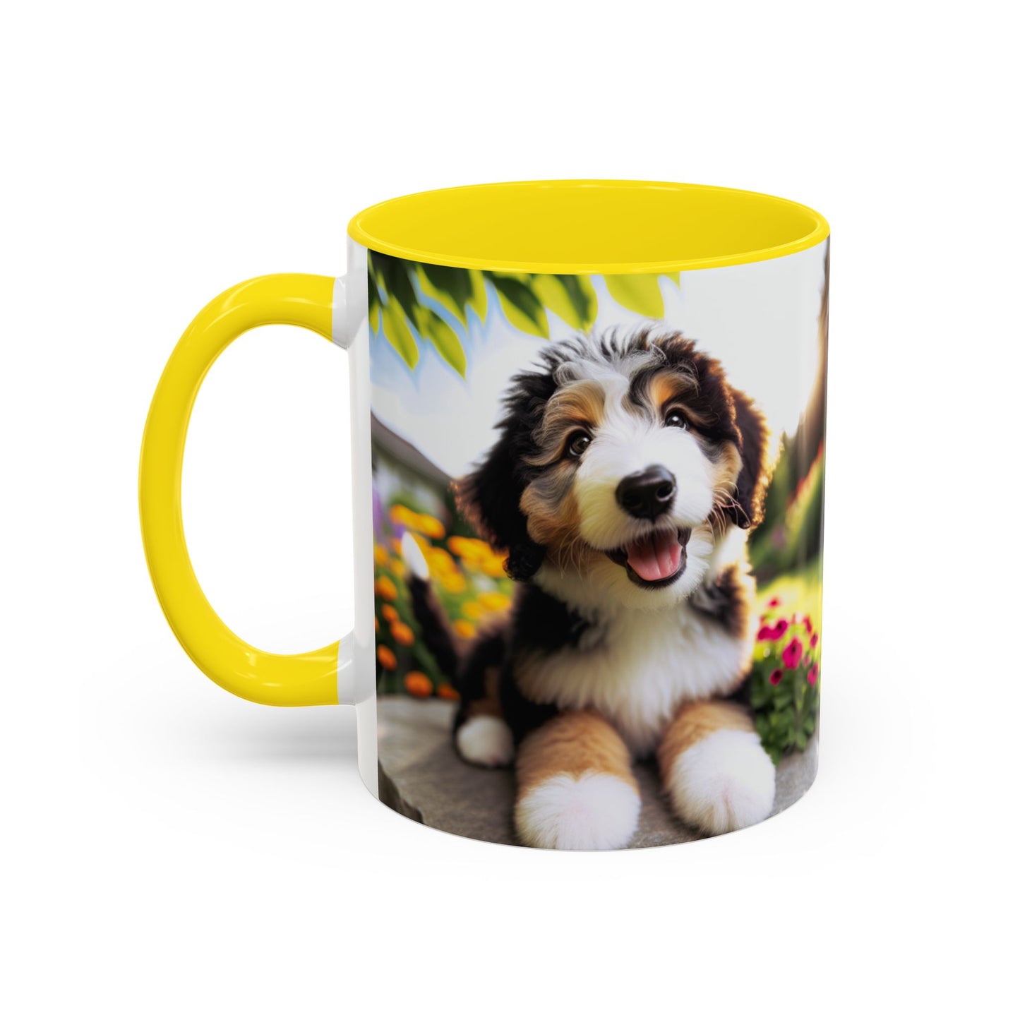Bernedoodle Accent Coffee Mug - Perfect Gift for Dog Lovers