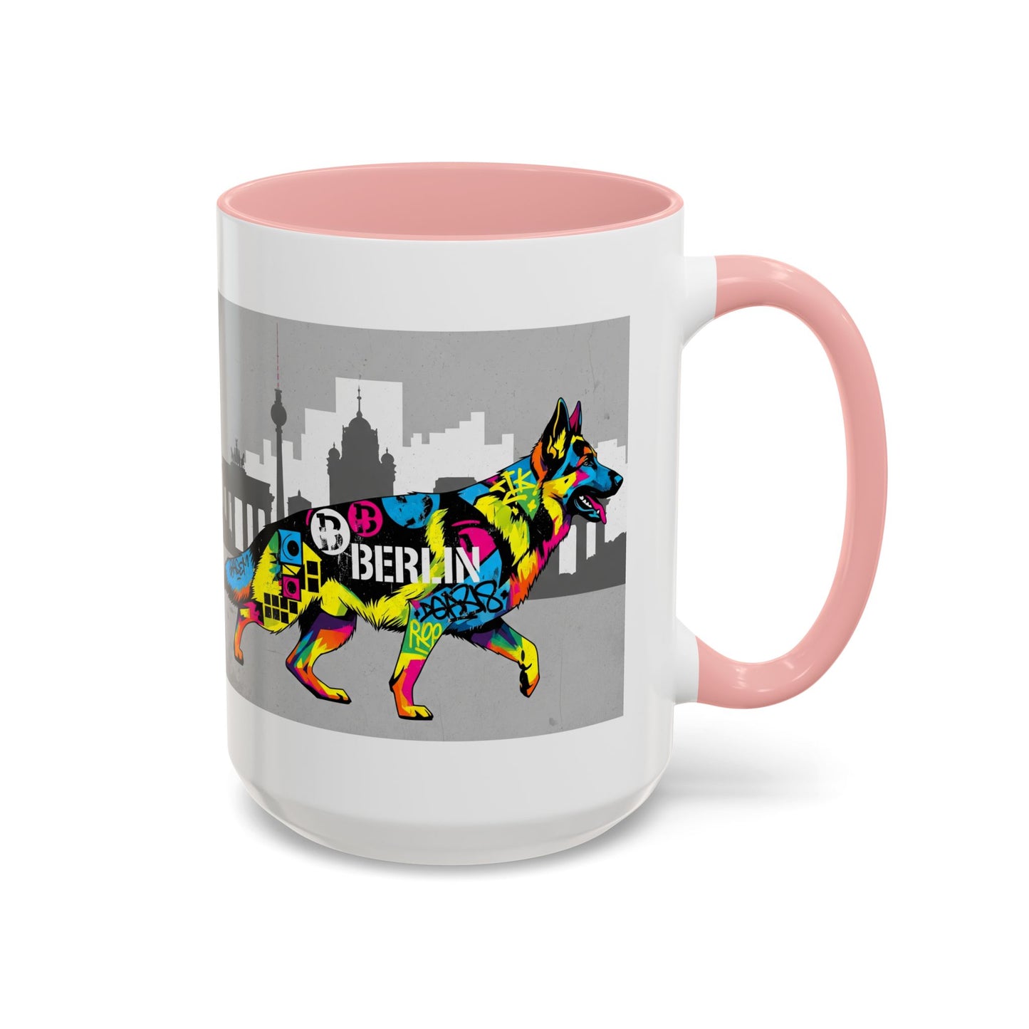 German Shepherd Accent Coffee Mug - Perfect Gift for Dog Lovers
