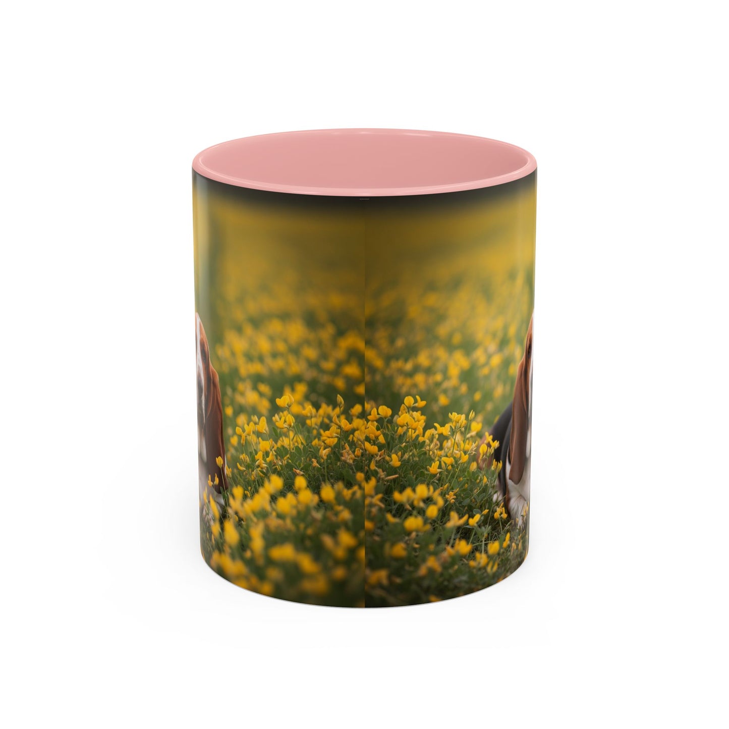 Basset Hound Accent Coffee Mug - Perfect Gift for Dog Lovers