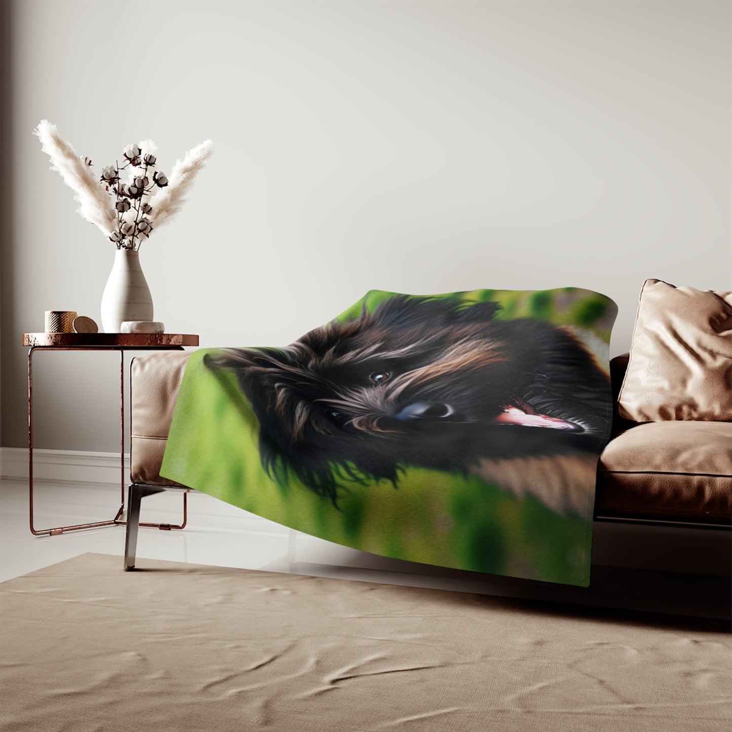 Bouvier des Ardennes Sweatshirt Blanket