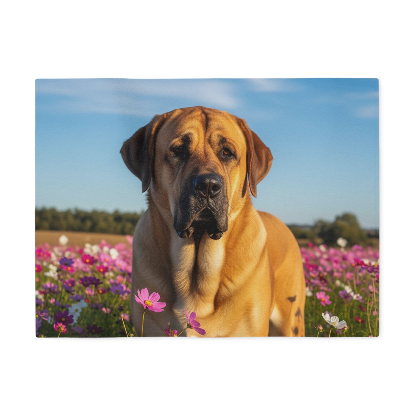 Spanish Mastiff Sweatshirt Blanket