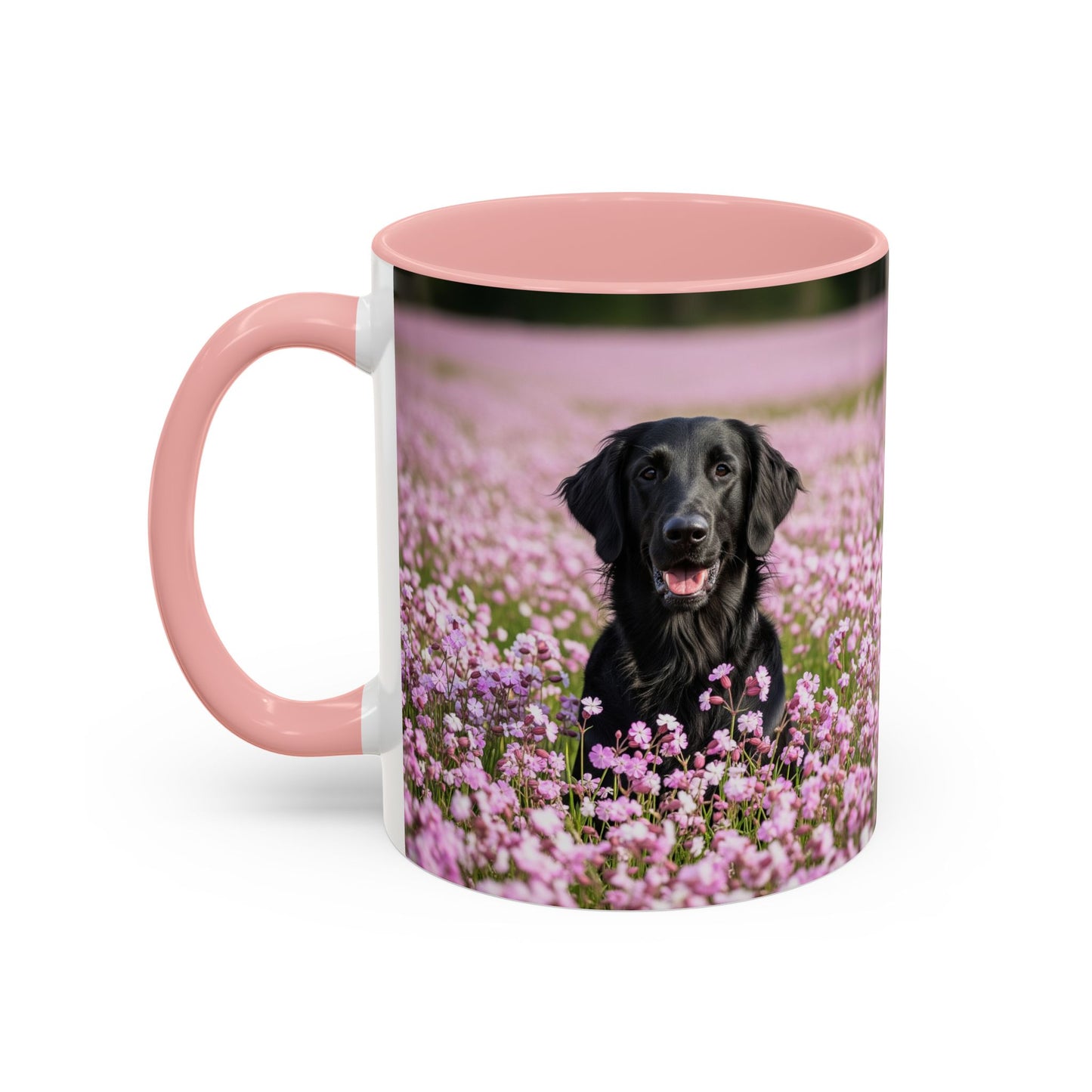 Flat Coated Retriever Accent Coffee Mug - Perfect Gift for Dog Lovers