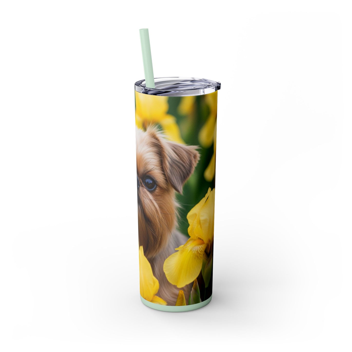 Silky Brussels Tumbler with Straw, 20oz