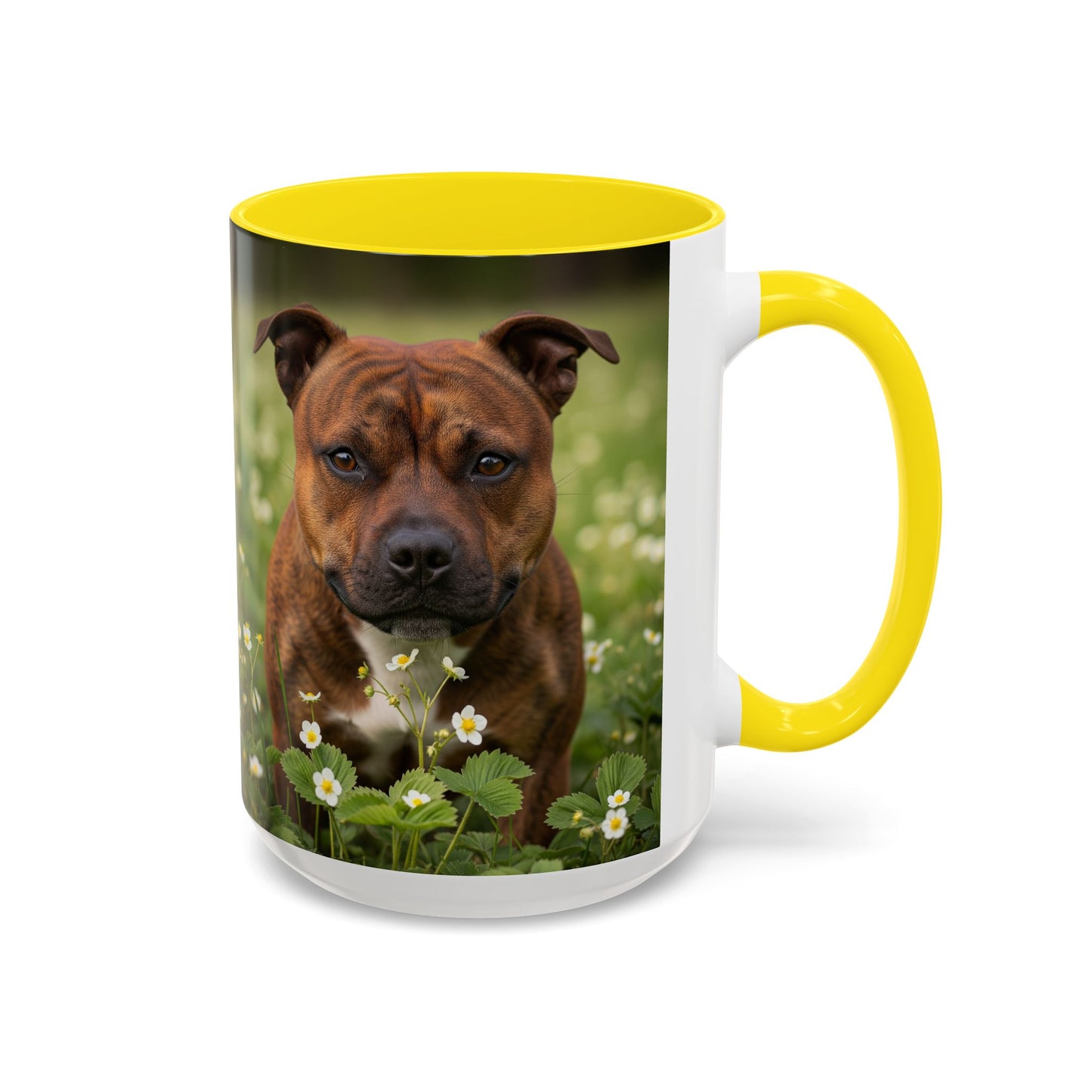 Staffordshire Bull Terrier Accent Coffee Mug - Perfect Gift for Dog Lovers
