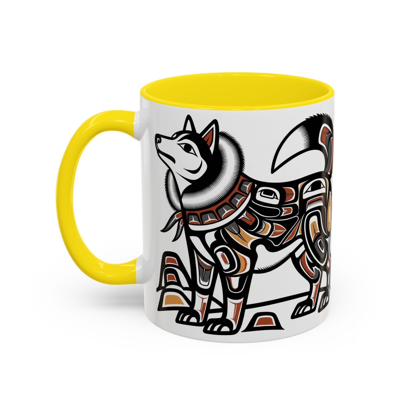 Siberian Husky Accent Coffee Mug - Perfect Gift for Dog Lovers