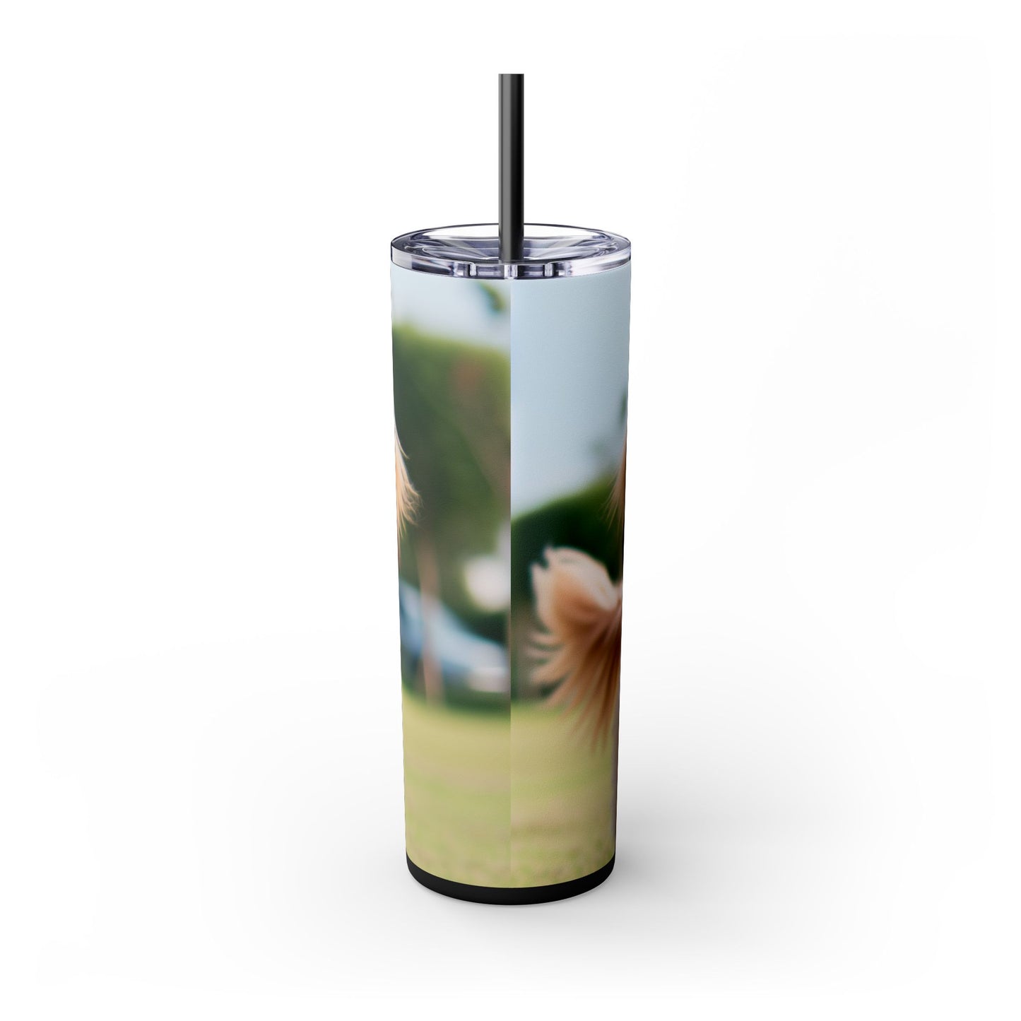 Pekapoo Tumbler with Straw, 20oz