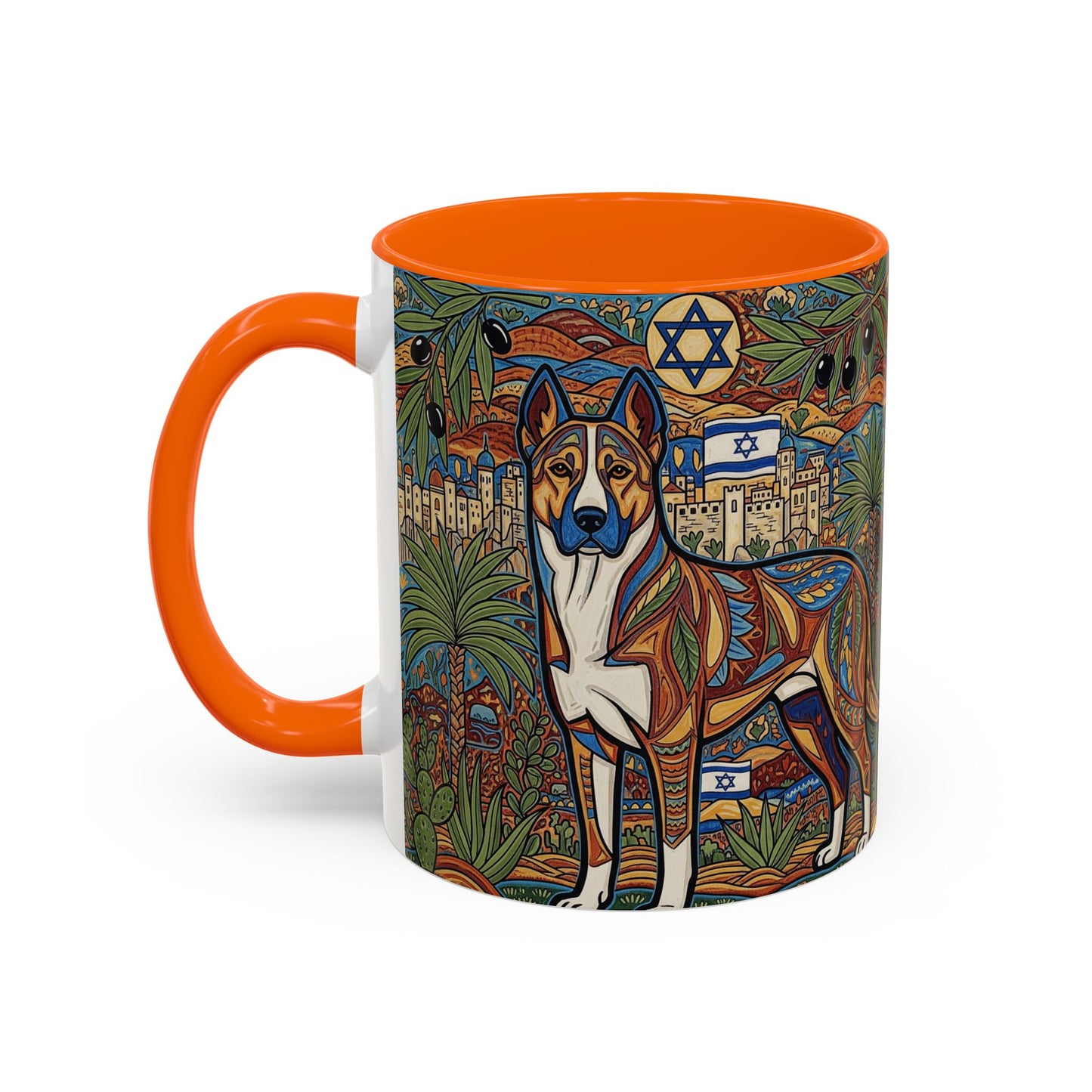 Canaan Dog Accent Coffee Mug - Perfect Gift for Dog Lovers