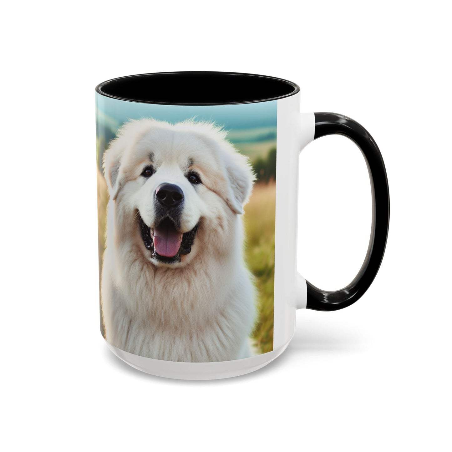 Great Pyrenees Accent Coffee Mug - Perfect Gift for Dog Lovers