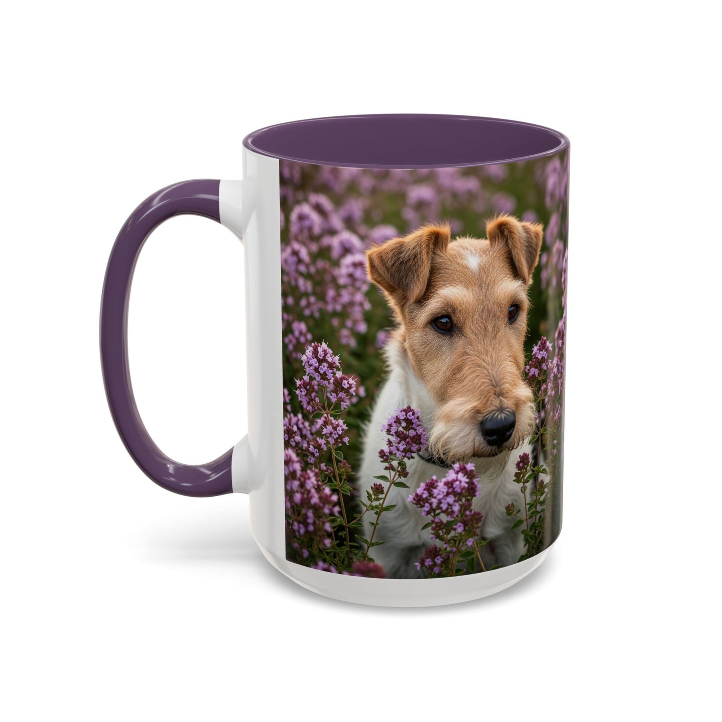 Fox Terrier Accent Coffee Mug - Perfect Gift for Dog Lovers