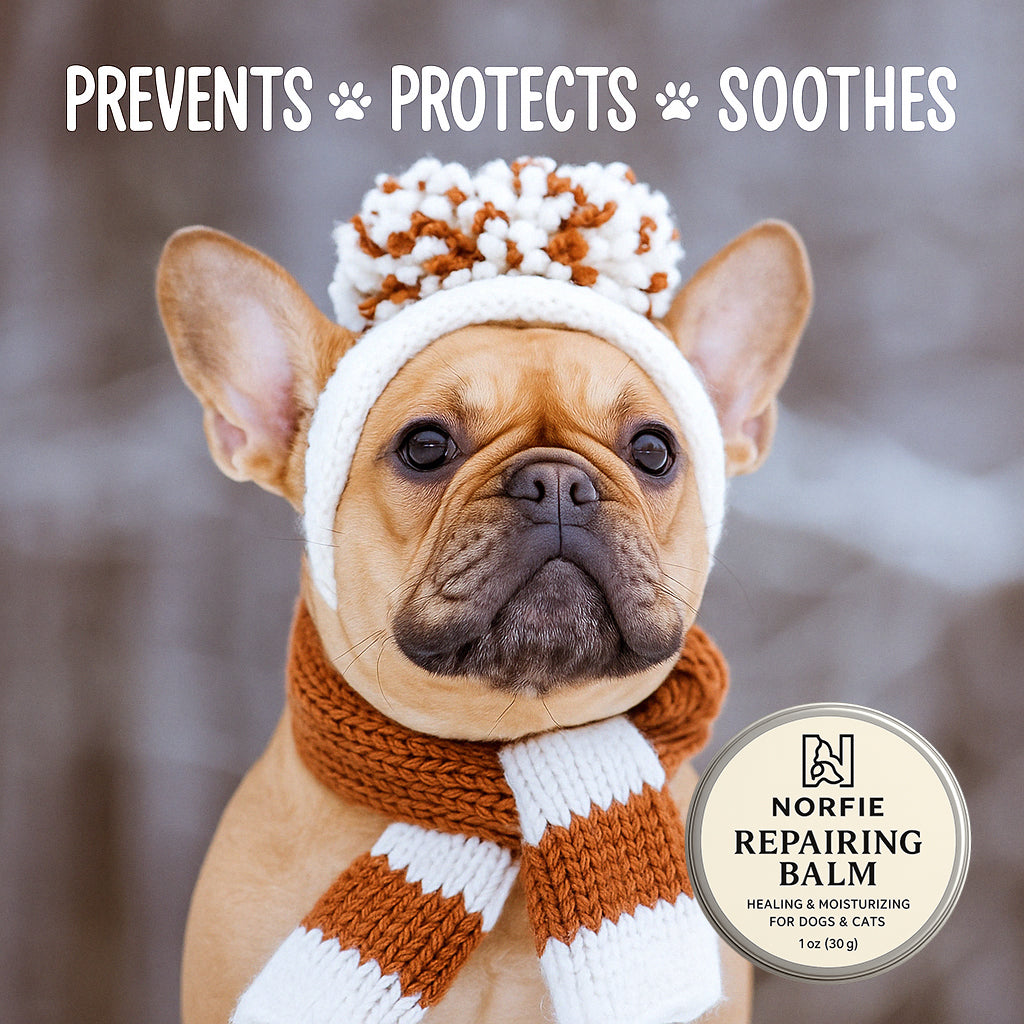 Bálsamo reparador Norfie: bálsamo natural para patas, narices y codos