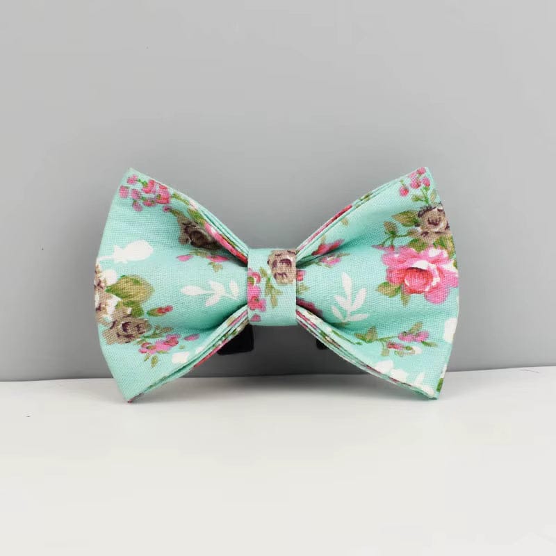 Conjunto clásico floral personalizado de Blue Blossom
