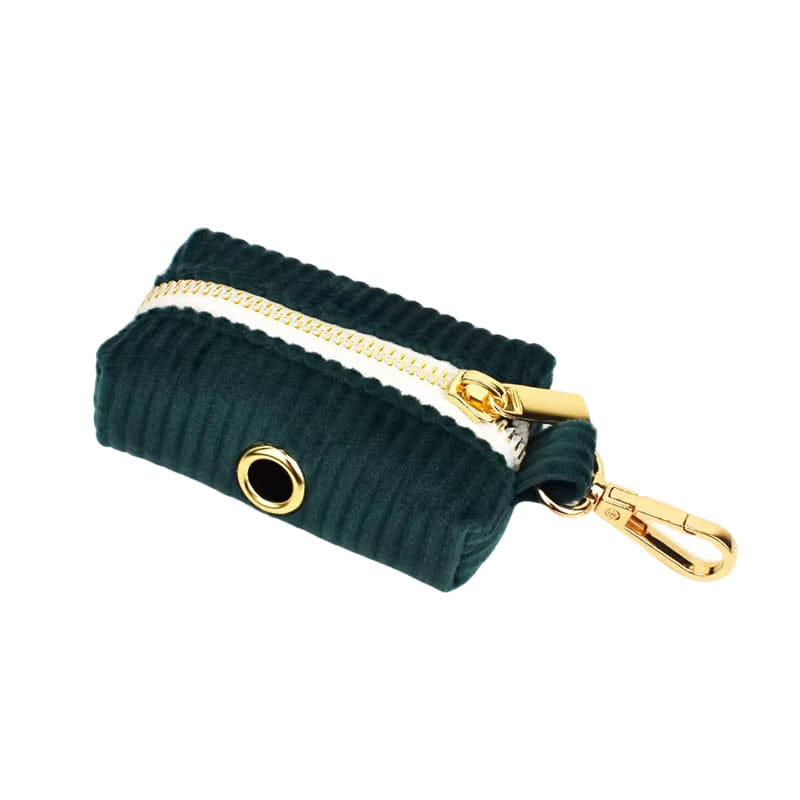 Conjunto clásico de pana verde oscuro personalizado