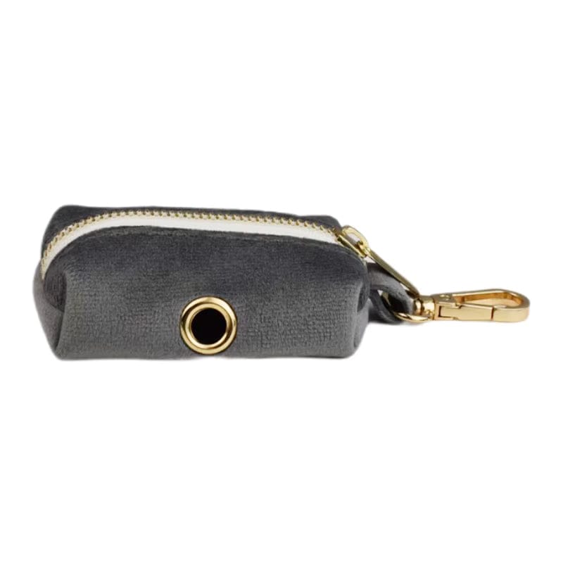 Conjunto clásico de terciopelo gris oscuro personalizado