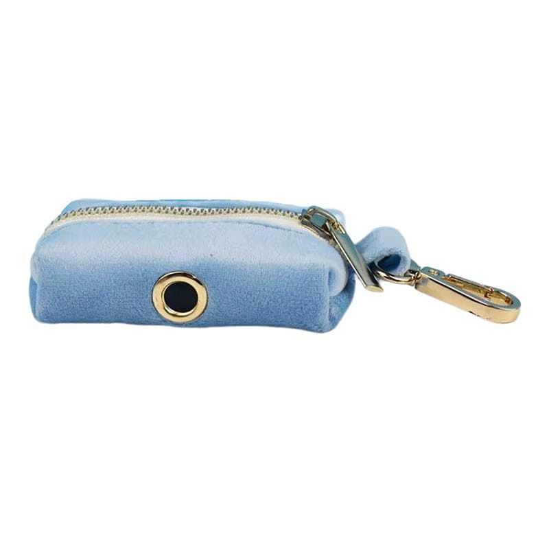 Ensemble classique personnalisé en velours bleu