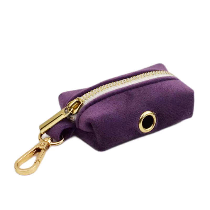 Ensemble classique personnalisé en velours violet