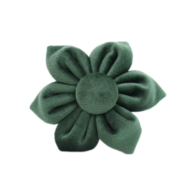 Ensemble classique personnalisé en velours vert foncé