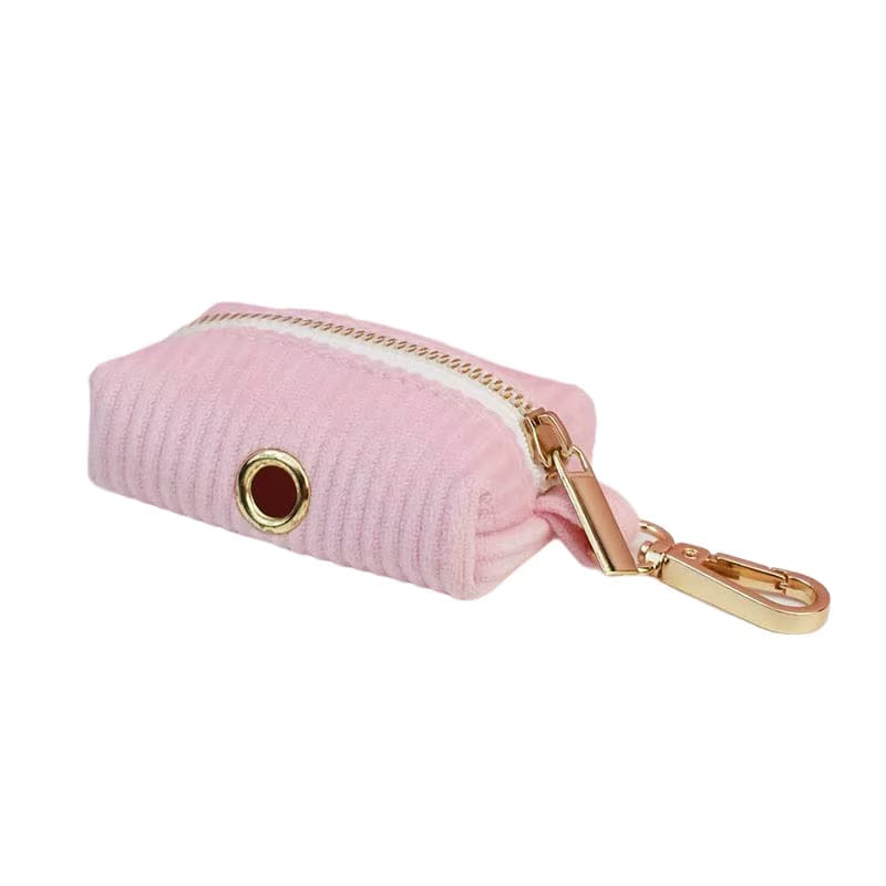 Ensemble classique en velours côtelé rose personnalisé