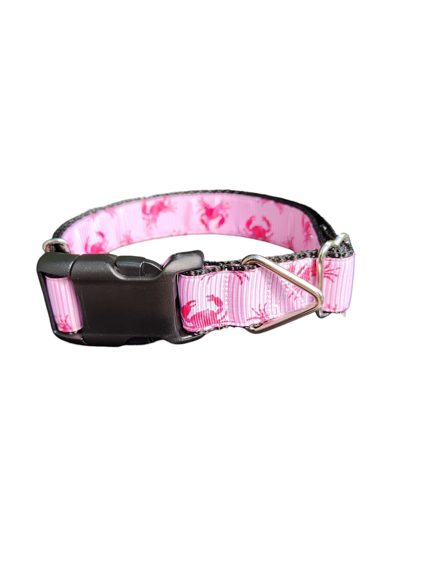 Collar de nailon para perros Red Crabs