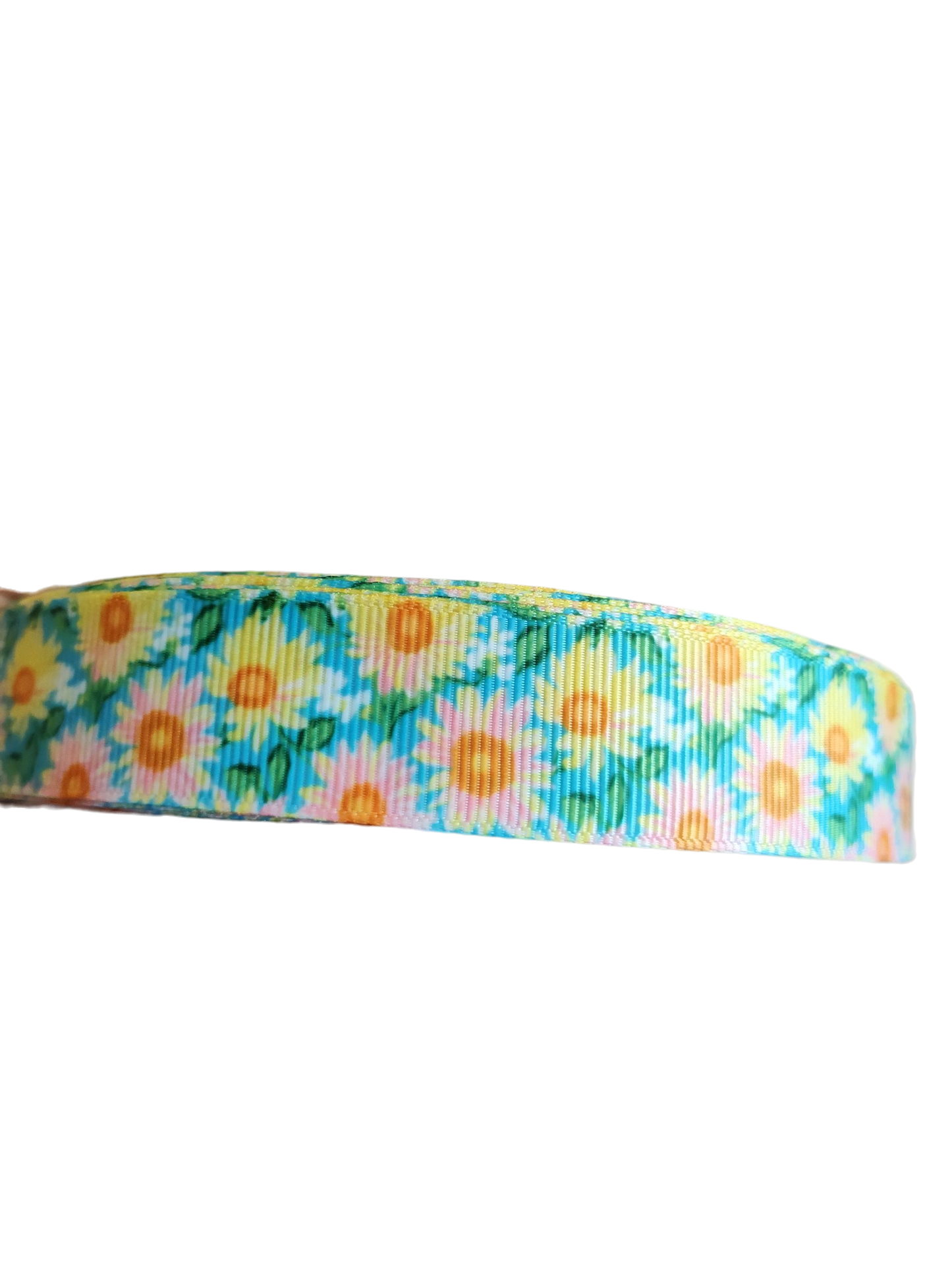 Collar de nailon para perros Flower Rows