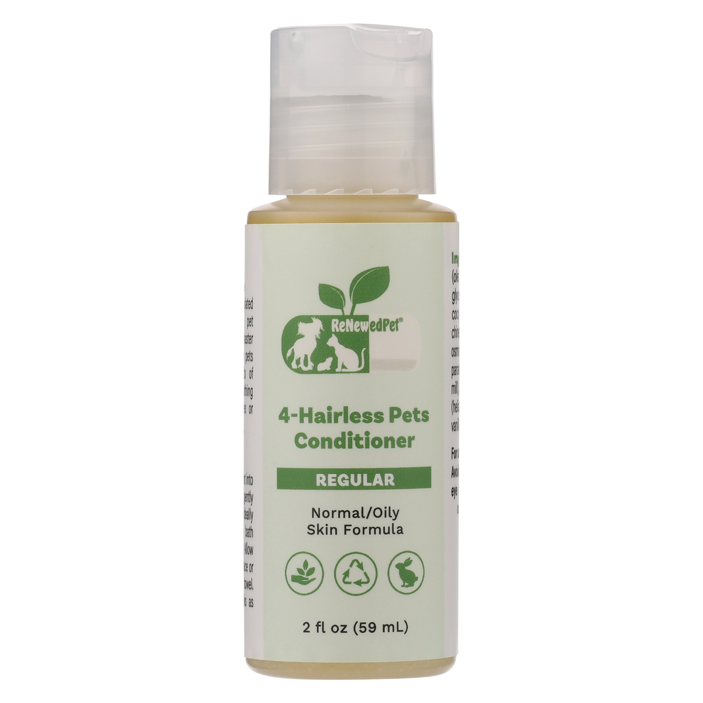 Acondicionador regular para mascotas sin pelo 4-HAIRLESS