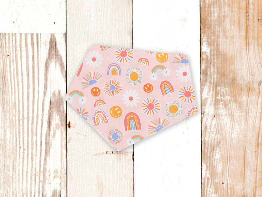 "Happy Sunshine" Dog Bandana