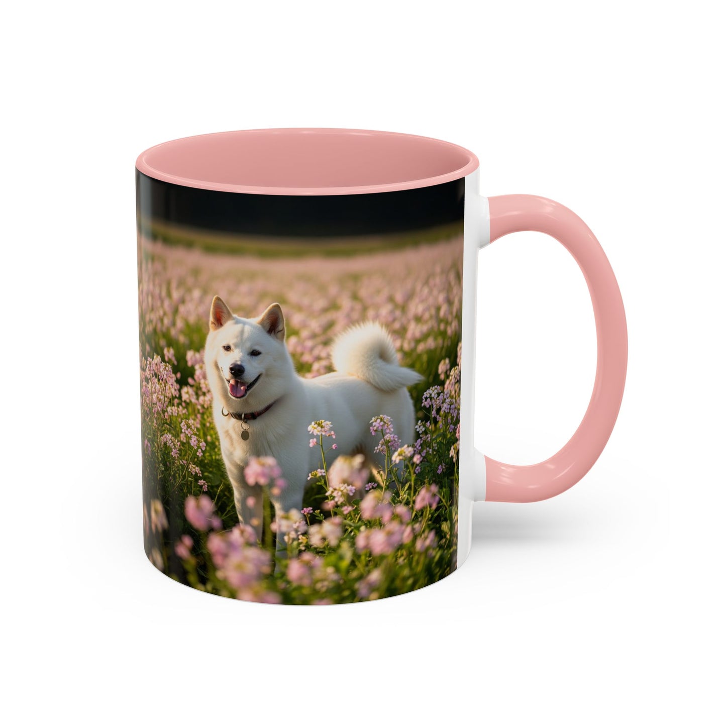 Mug Kishu Ken Accent Coffee - Cadeau idéal pour les amoureux des chiens
