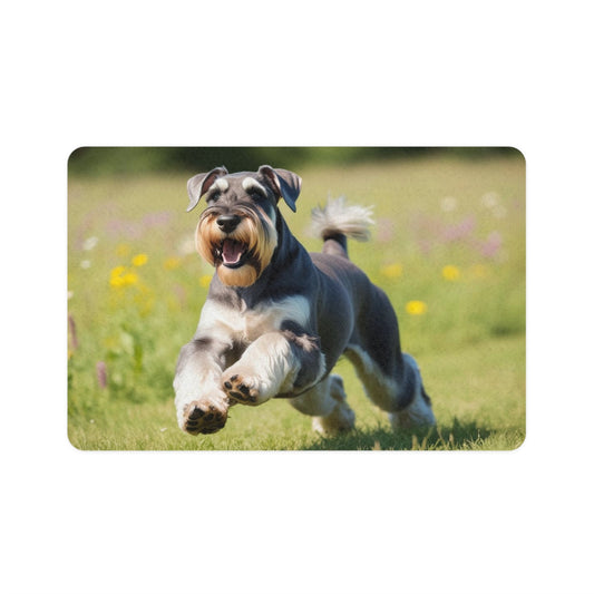 Pet Food Mat (12x18) - Giant Schnauzer