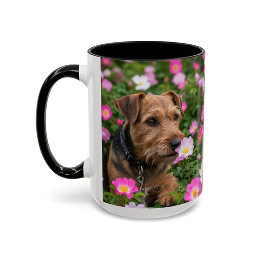 Teddy Roosevelt Terrier Accent Coffee Mug - Perfect Gift for Dog Lovers