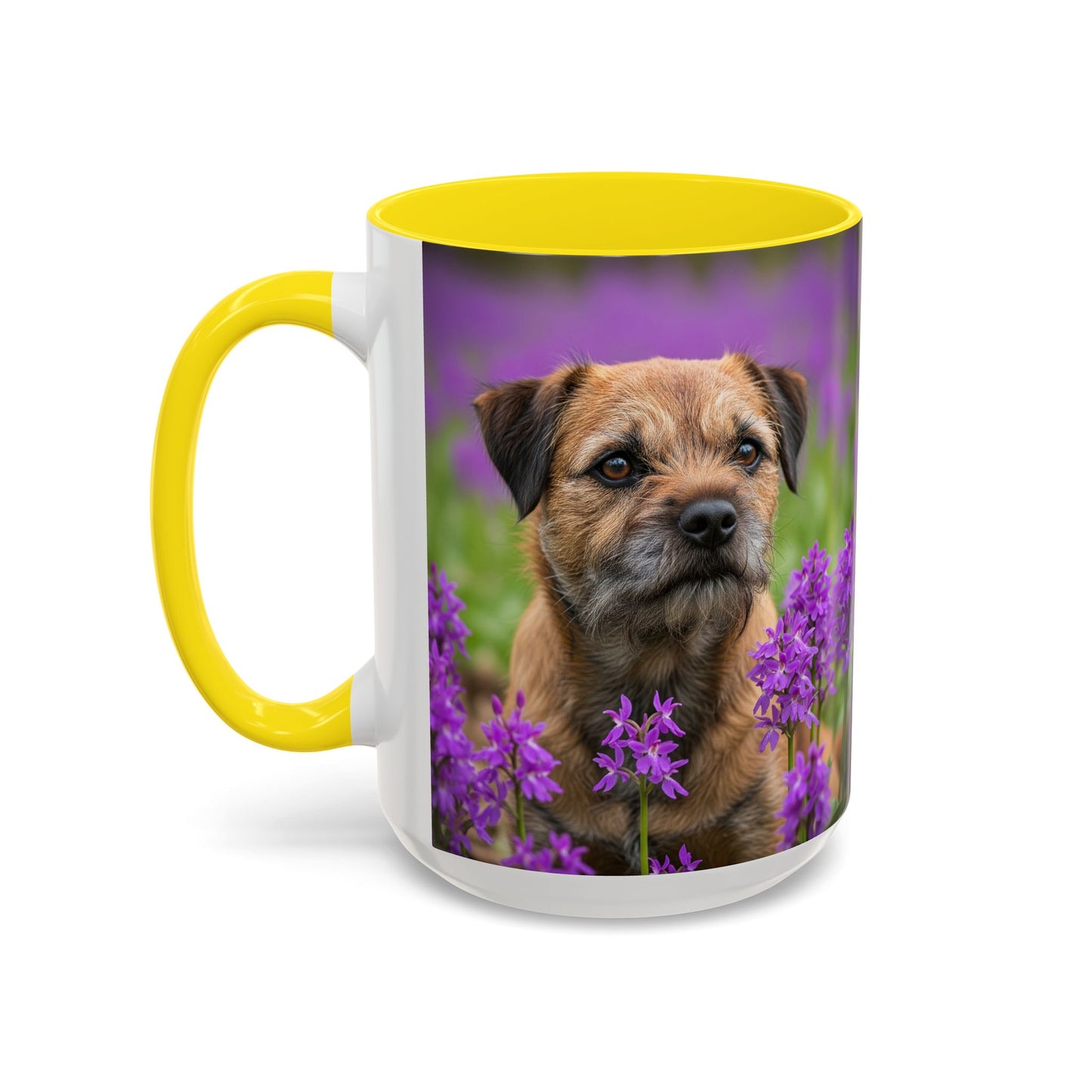 Border Terrier Accent Coffee Mug - Perfect Gift for Dog Lovers