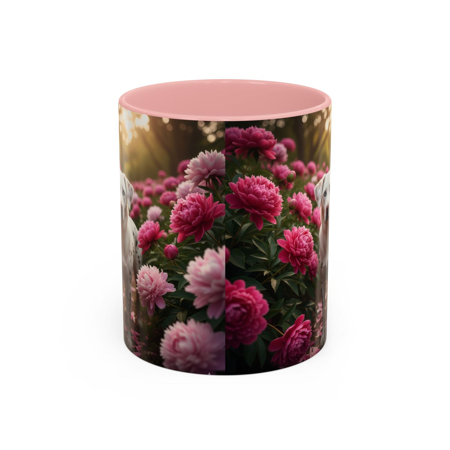 Catahoula Leopard Dog Accent Mug – Ceramic Coffee Cup