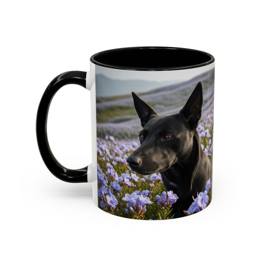 Kanni Accent Coffee Mug - Perfect Gift for Dog Lovers