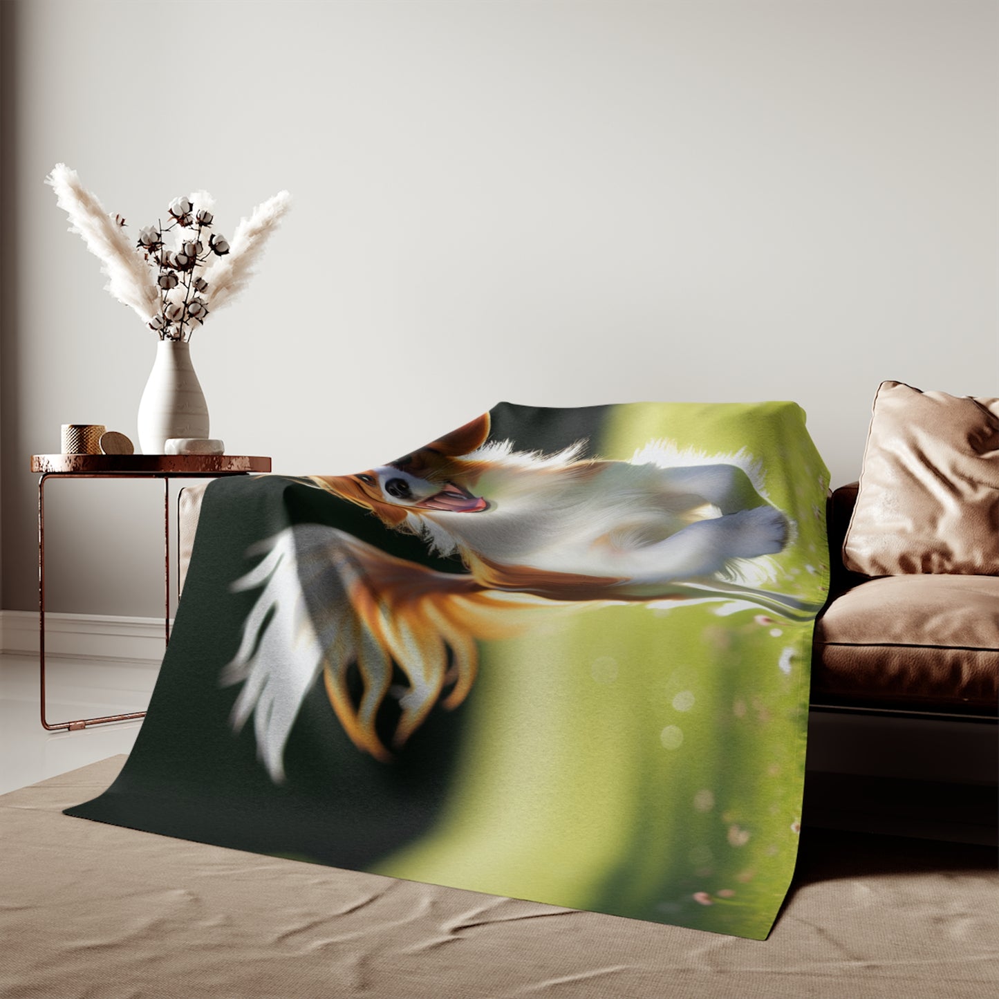 Nederlandse Kooikerhondje Sweatshirt Blanket