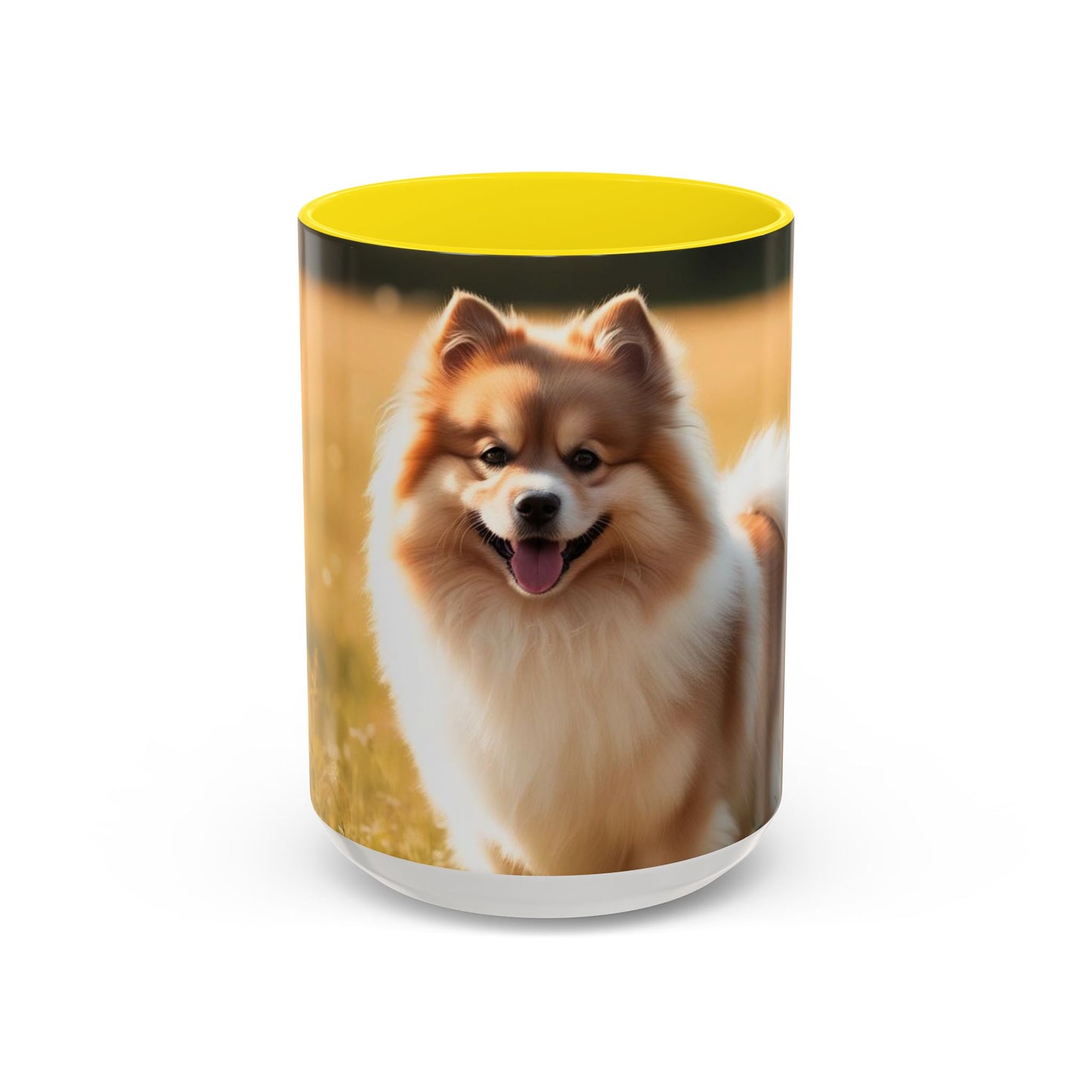 Taza con detalles de Keeshond: el regalo perfecto para los amantes de los perros