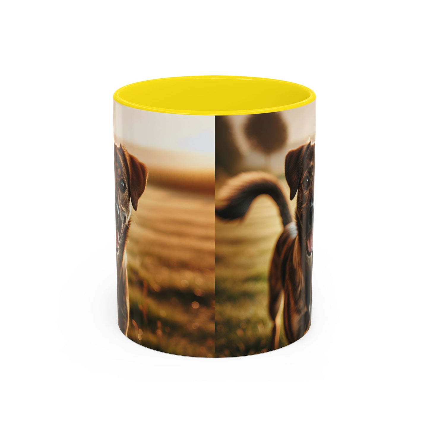 Mug à café Mountain Cur Accent - Cadeau idéal pour les amoureux des chiens