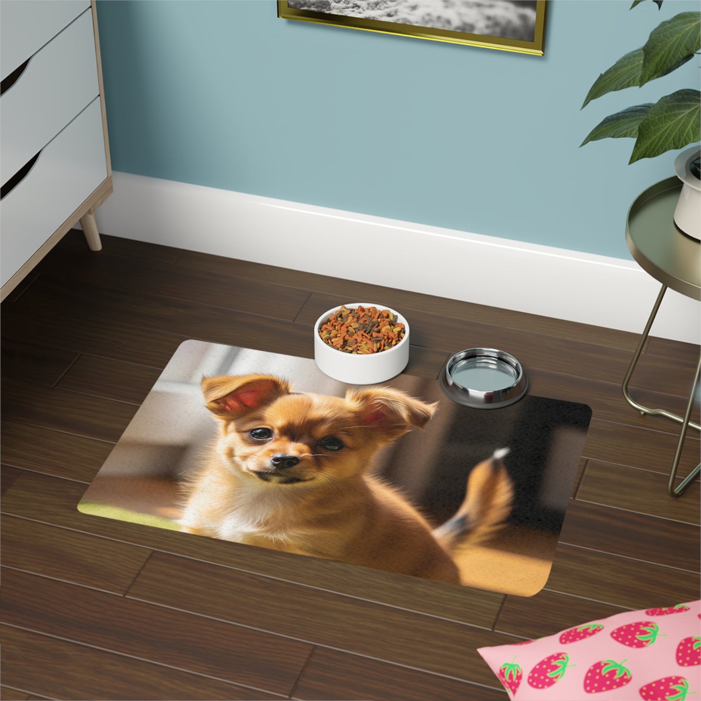 Tapete para comida de mascotas (12 x 18) - Toi Leo