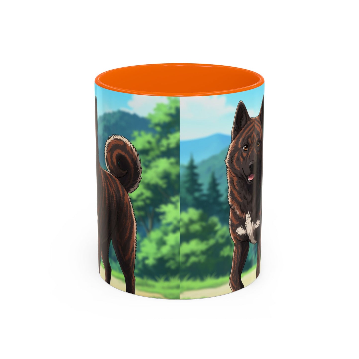 Mug à café Kai Ken Accent - Le cadeau idéal pour les amoureux des chiens