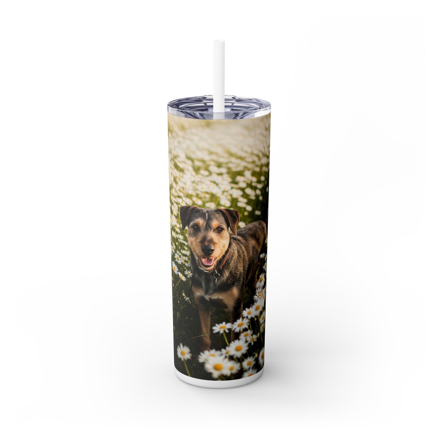 Gobelet isotherme danois-suédois à motif chien de ferme avec paille, 59 cl
