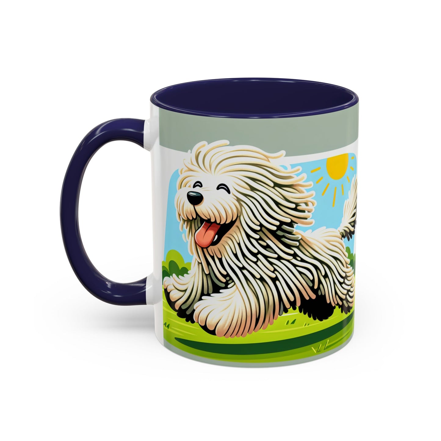 Mug Komondor Accent - Le cadeau idéal pour les amoureux des chiens
