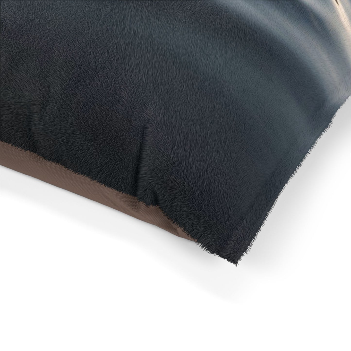 Ripple in a Snowy Mountain Lake Pet Bed