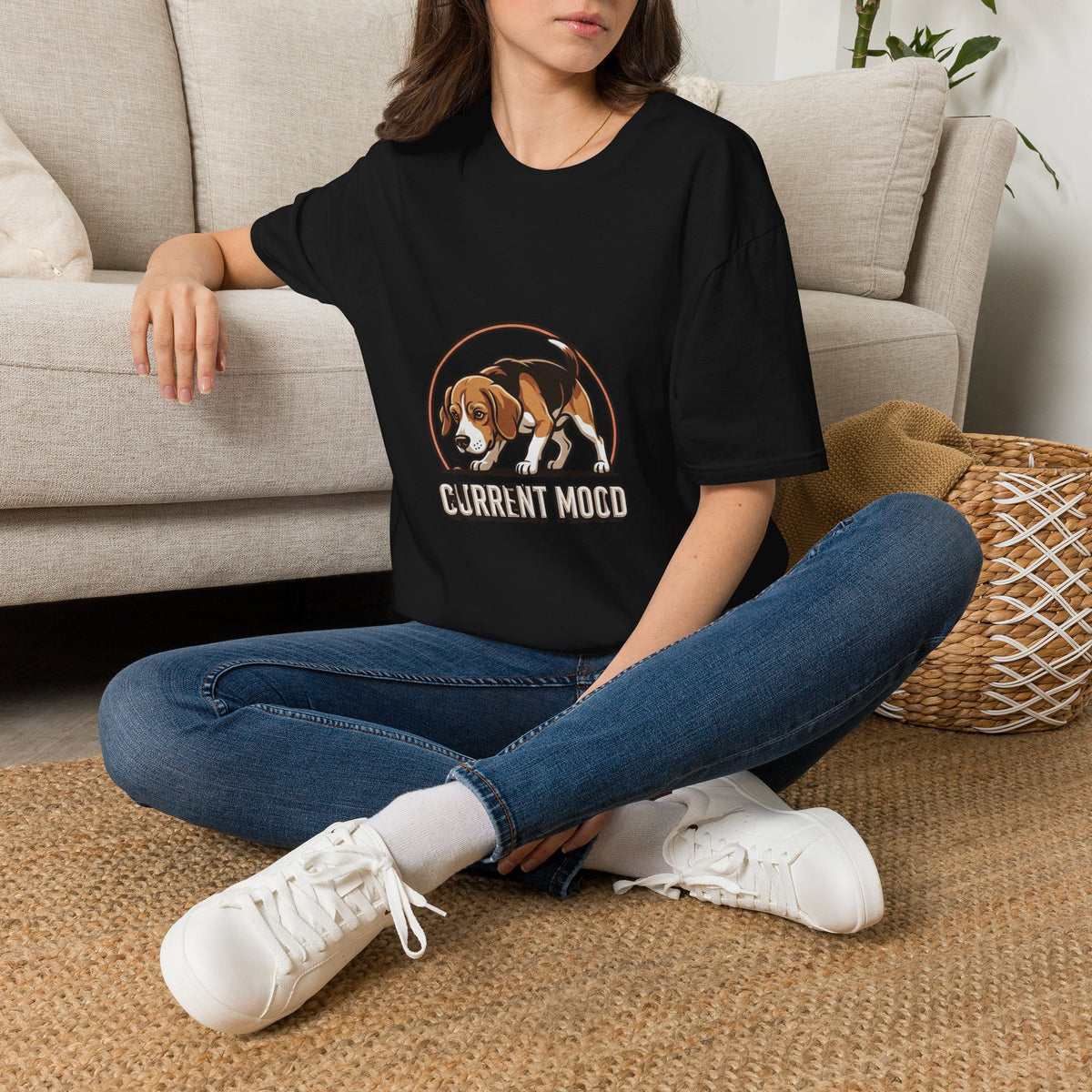 Beagle Current Mood Tee Shirt