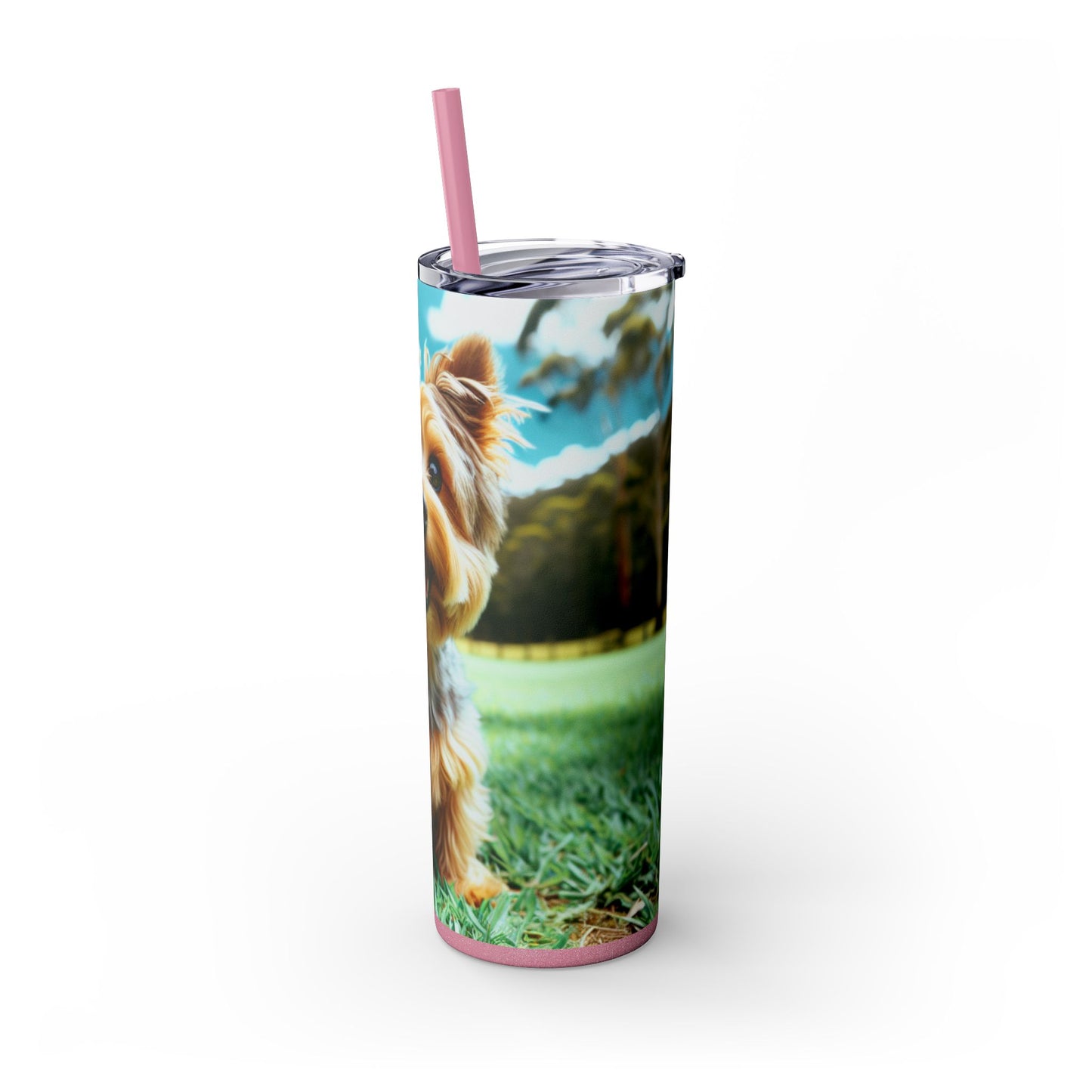 Australian Terrier Tumbler with Straw, 20oz