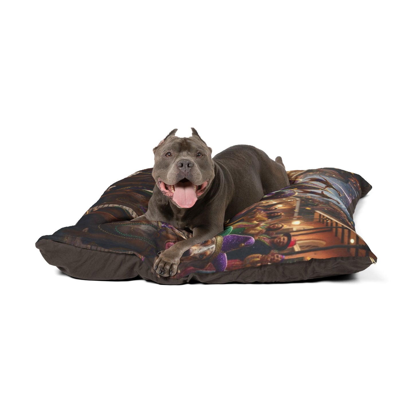 Mardi Gras Dog Parade Pet Bed