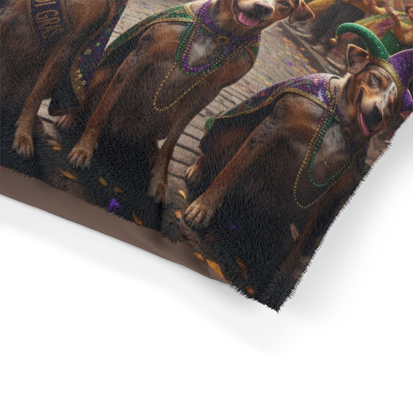 Mardi Gras Dog Parade Pet Bed