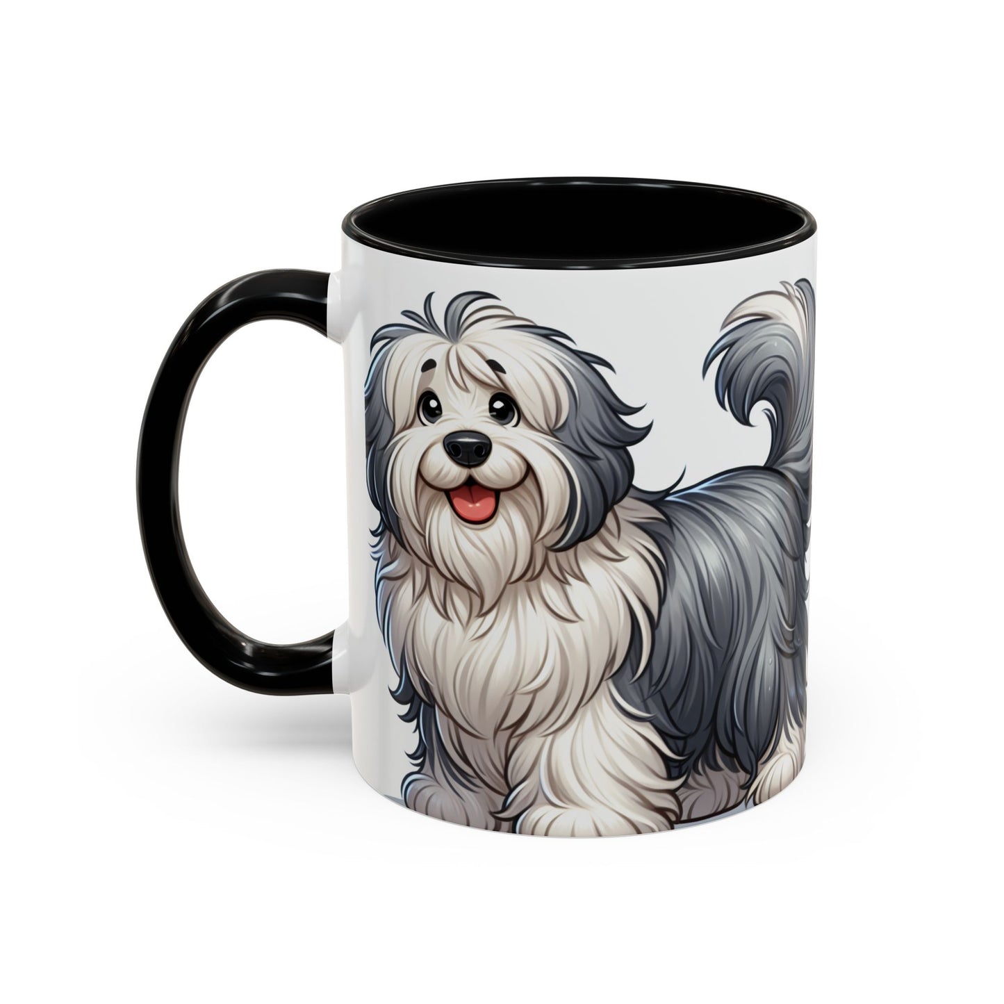 Mug à café à motif de bobtail - Cadeau idéal pour les amoureux des chiens