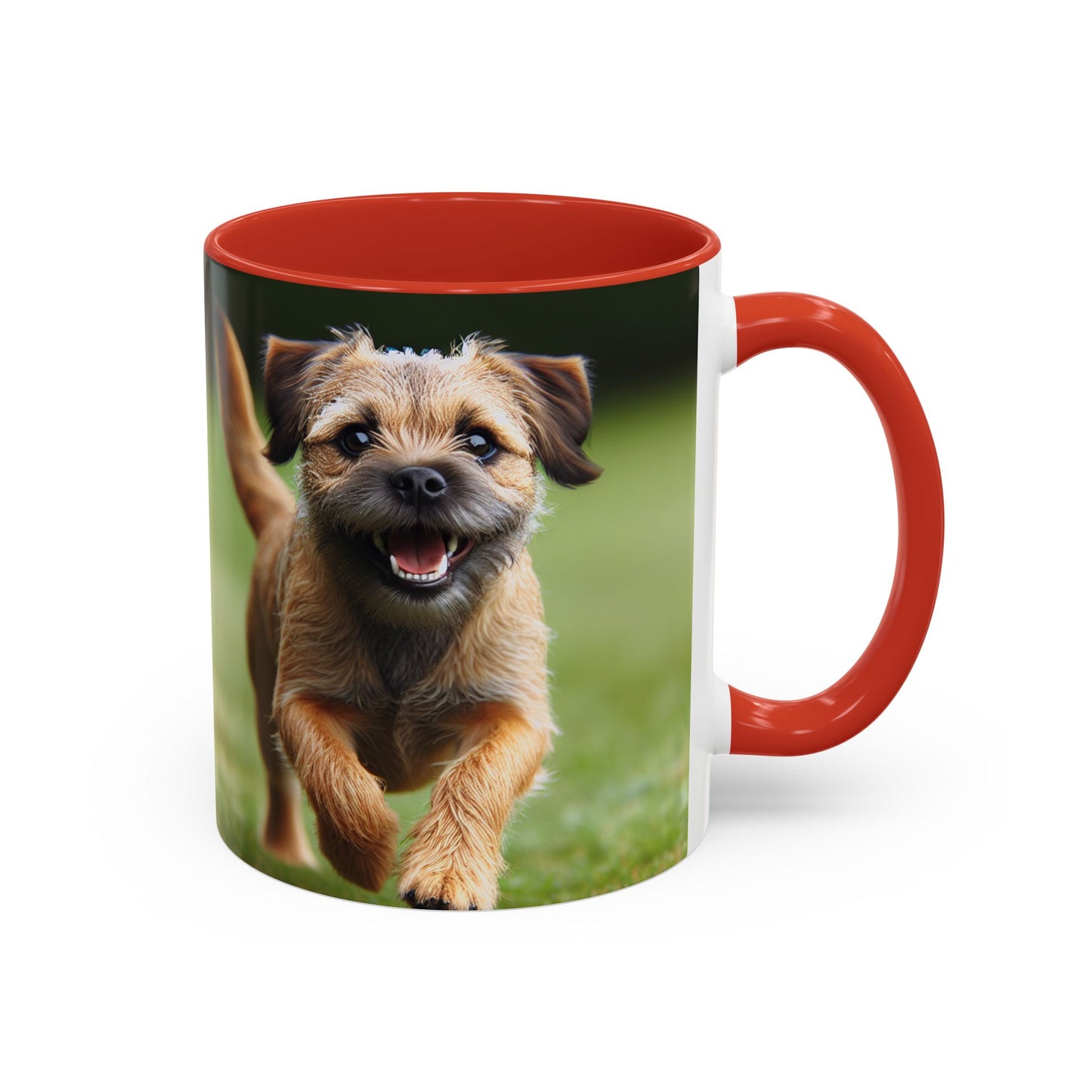 Border Terrier Accent Coffee Mug - Perfect Gift for Dog Lovers