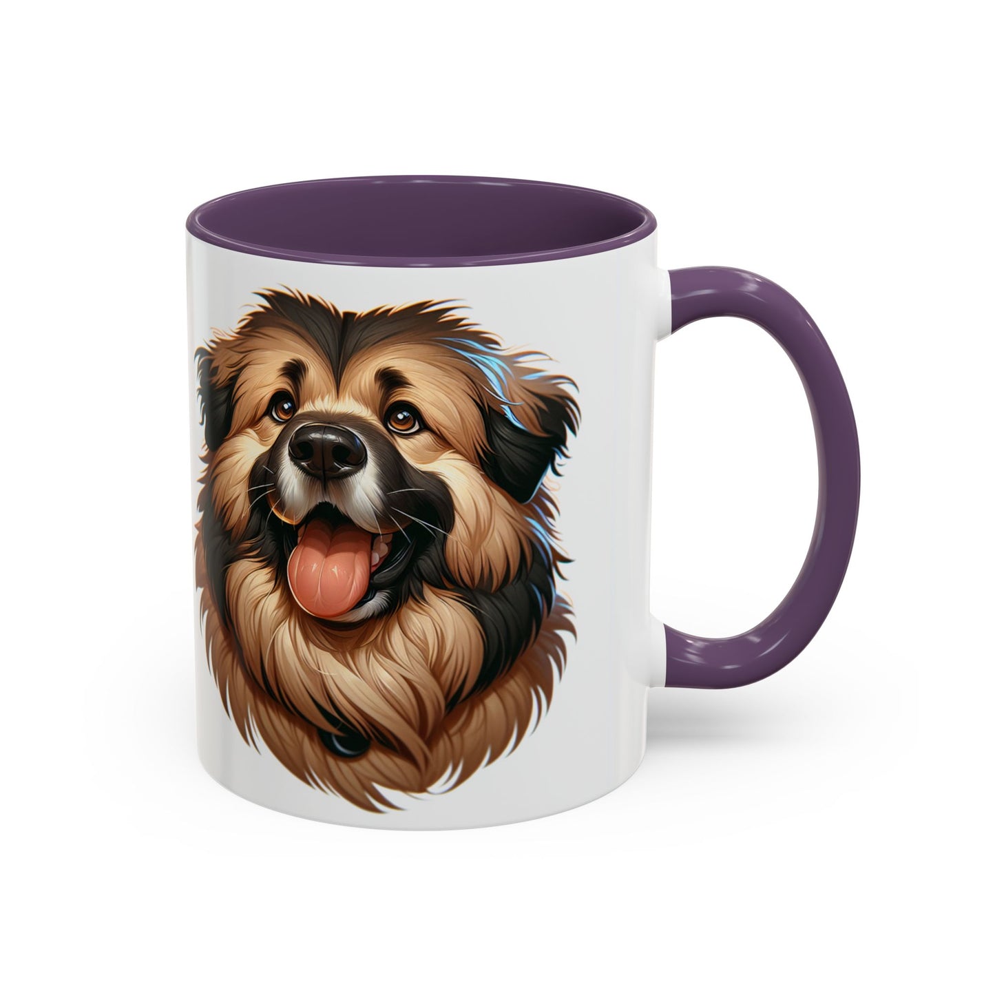 Caucasian Shepherd Dog Accent Coffee Mug - Perfect Gift for Dog Lovers