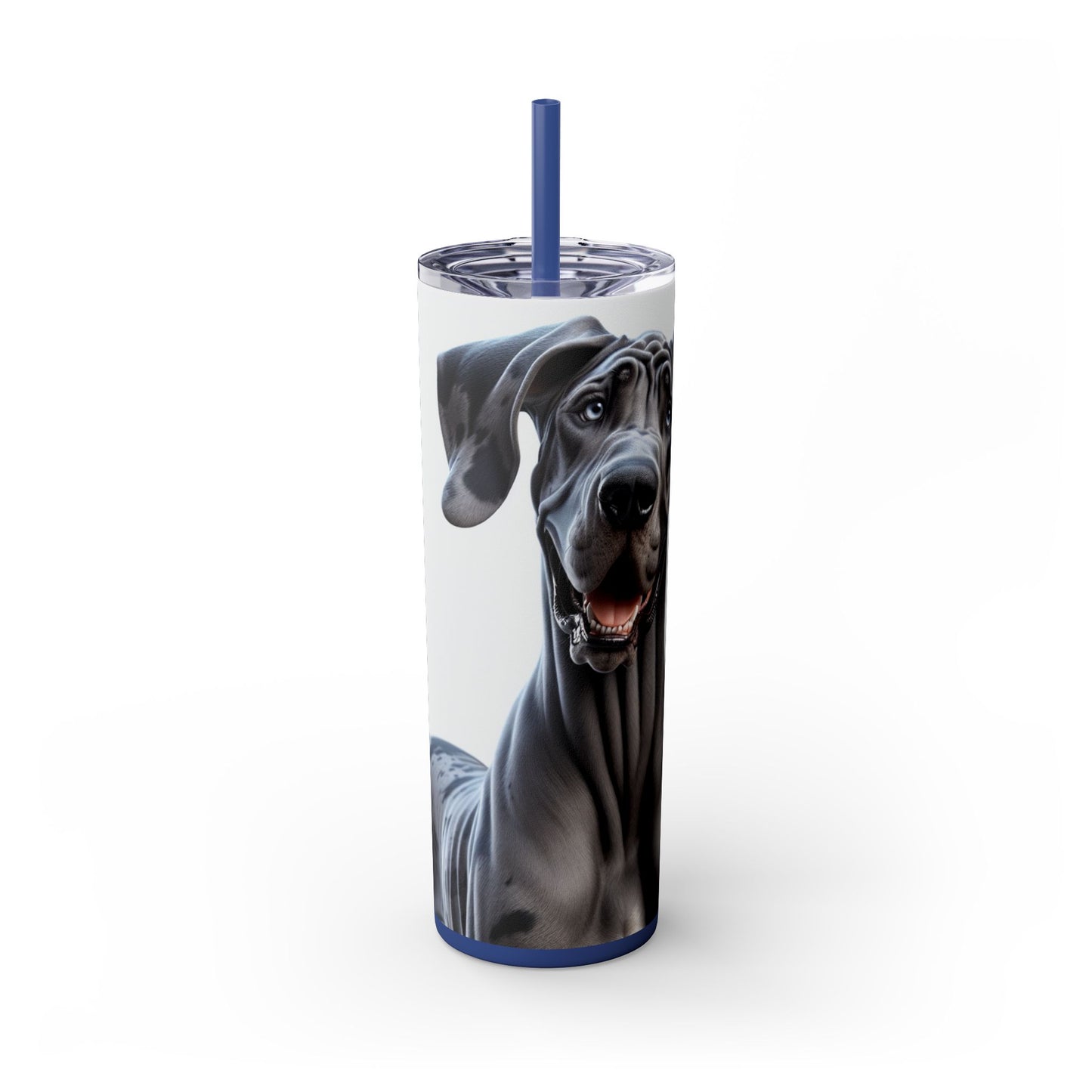 Great Dane Tumbler with Straw, 20oz